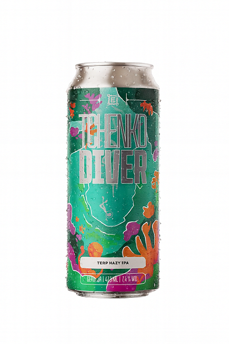 Cerveja Fermi Tchenko Divers Terpened Hazy IPA Lata 473ml