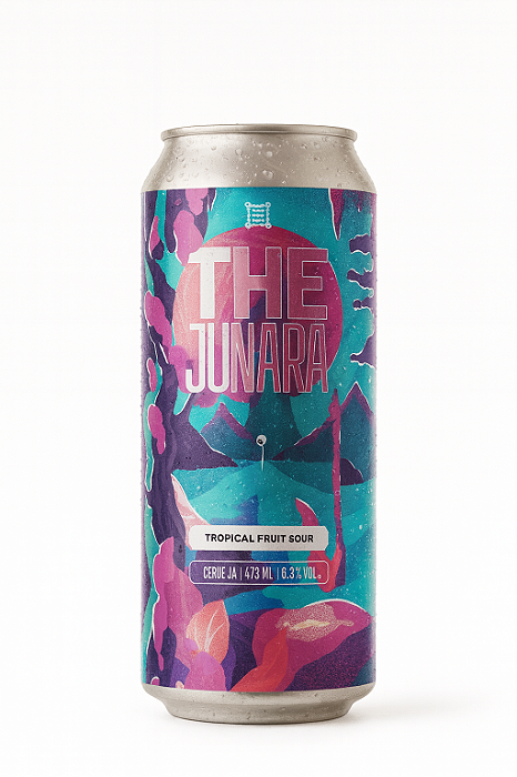 Cerveja Fermi The Junara Tropical Fruit Sour Lata 473ml