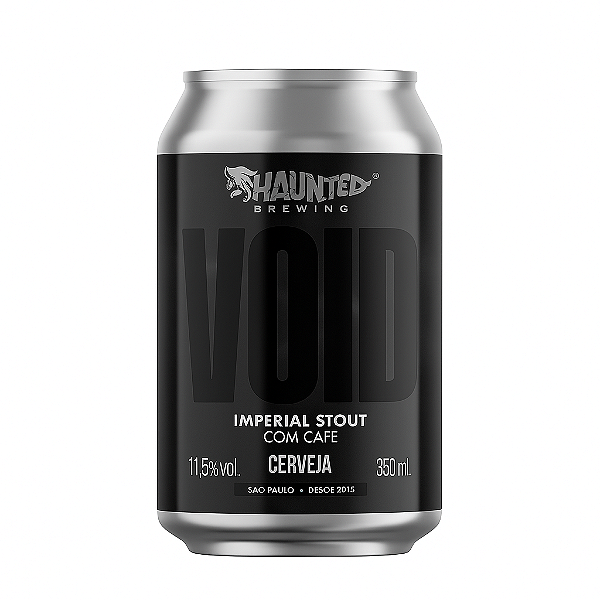 Cerveja Haunted Void Imperial Stout Lata 350ml