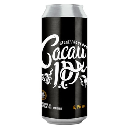 Cerveja Bodebrown Cacau IPA Lata 473ml