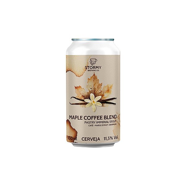 Cerveja Stormy Maple Coffee Blend Pastry Imperial Stout Lata 350ml