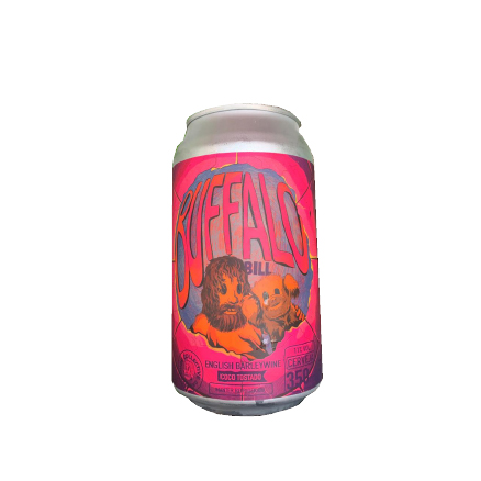 Cerveja Dude Brewing Buffalo Bill English Barleywine Lata 350ml