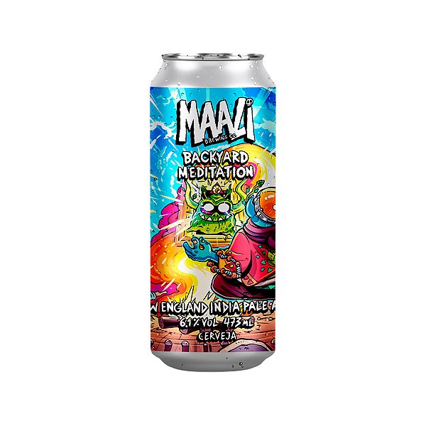 Cerveja Maali Backyard Meditation New England IPA Lata 473ml