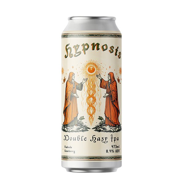 Cerveja eBrejas Collab Formiga Hypnosis Double Hazy IPA Lata 473ml