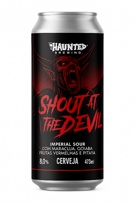 Cerveja Haunted Shout at The Devil Imperial Sour Lata 473ml