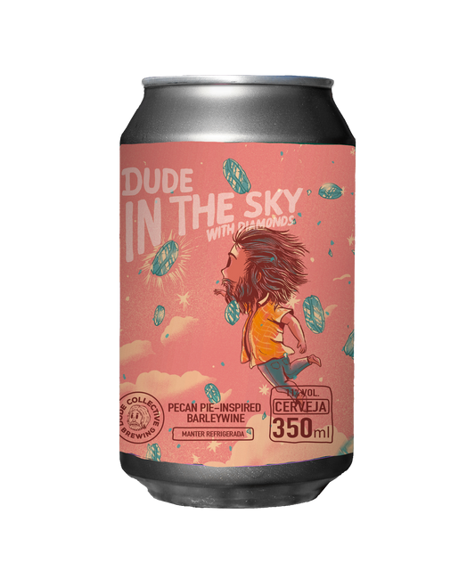 Cerveja Dude in the Sky with Diamonds (Pecan Pie-inspired Barleywine) Lata 350ml