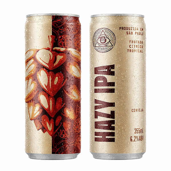 Cerveja Dogma Hazy IPA Lata 355ml