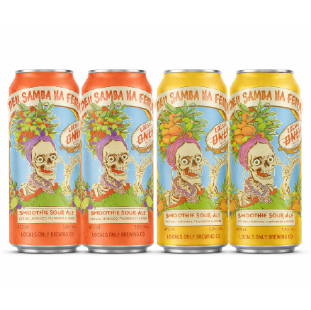 Kit Sour Explosion – Smoothie Sour Locals Only (4 Latas 473ml)