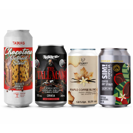 Kit de Cervejas Stouts Compre 3 Leve 1