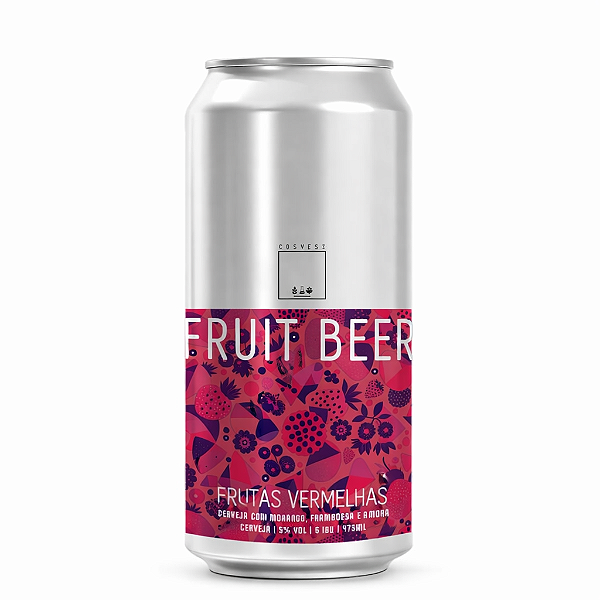 Cerveja Cosvesi Fruit Beer Lata 473ml
