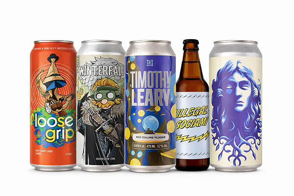 Kit 5 Cervejas Leves Premium Compre 4 Leve 1 Grátis