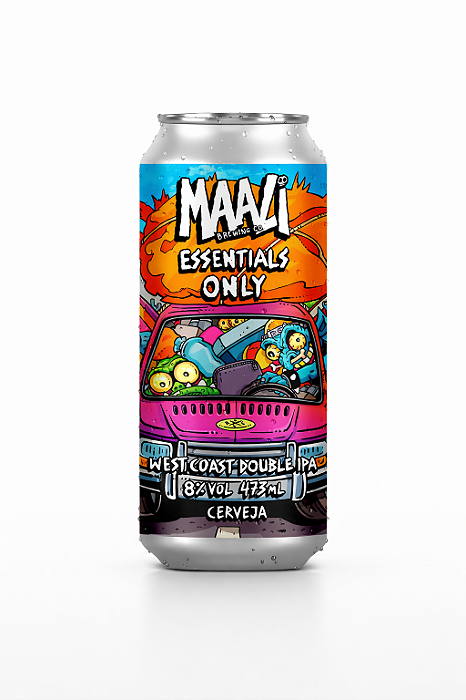 Cerveja Maali Essentials Only West Coast Double IPA Lata 473ml