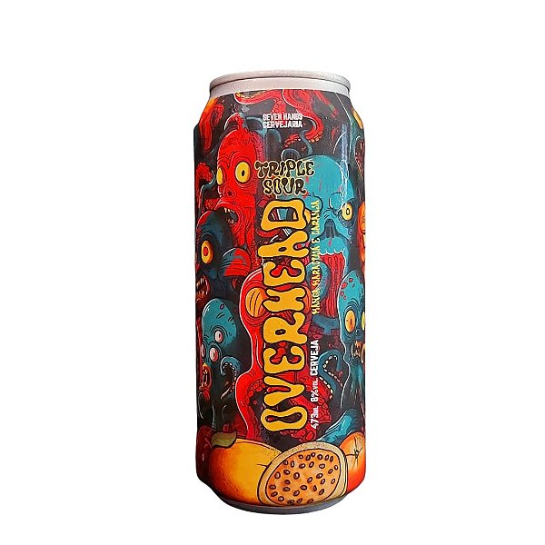 Cerveja Seven Hands Overhead Triple Sour Lata 473ml