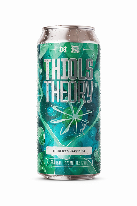 Cerveja Fermi Thiols Theory Double Hazy IPA Lata 473ml