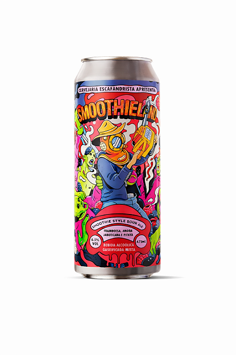 Cerveja Escafandrista Smoothieland Smoothie Sour Lata 473ml