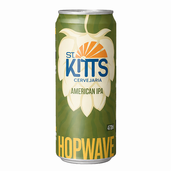 Cerveja St Kitts Hopwave American IPA Lata 473ml