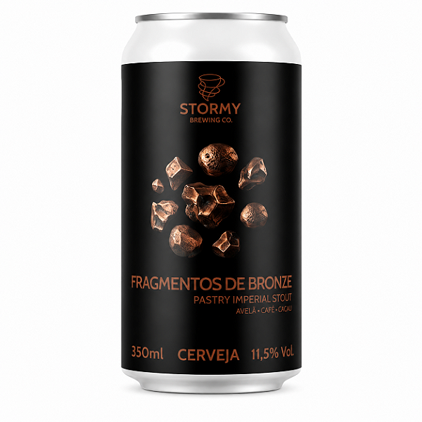 Cerveja Stormy Fragmentos de Bronze Pastry Imperial Stout 350ml