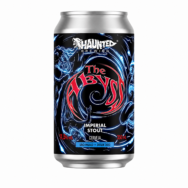 Cerveja Haunted The Abyss Imperial Stout Lata 350ml