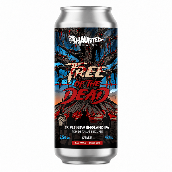 Cerveja Haunted Tree of The Dead Triple New England IPA Lata 473ml