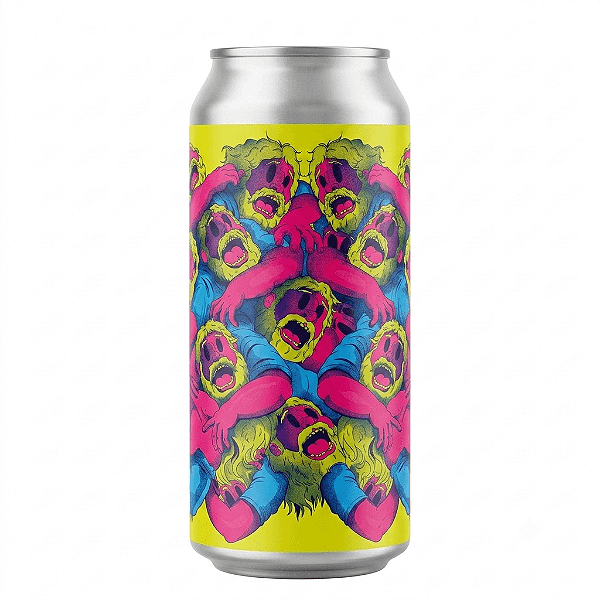 Cerveja Dude Brewing Enrosco American Sour Manjar de Coco e Frutas Vermelhas Lata 473ml