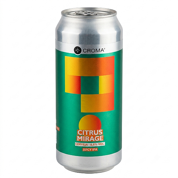 Cerveja Croma Citrus Mirage Juicy IPA Lata 473ml