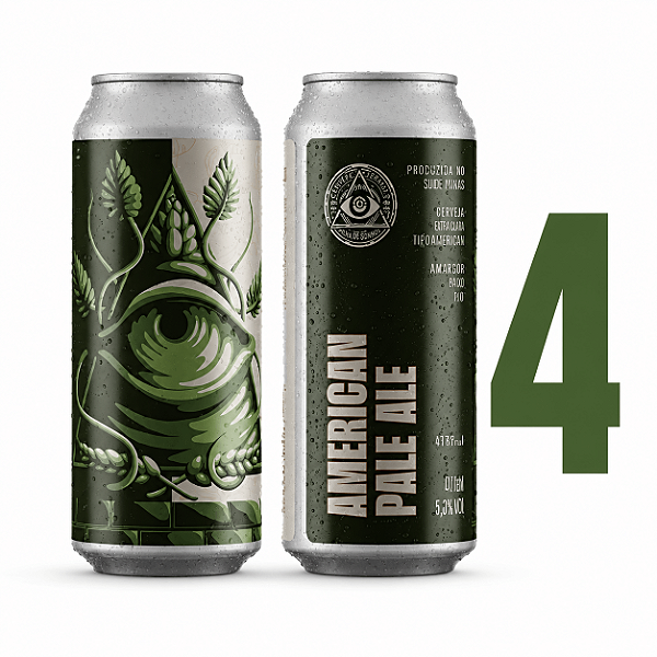 Pack Dogma American Pale Ale 4 Latas 473ml