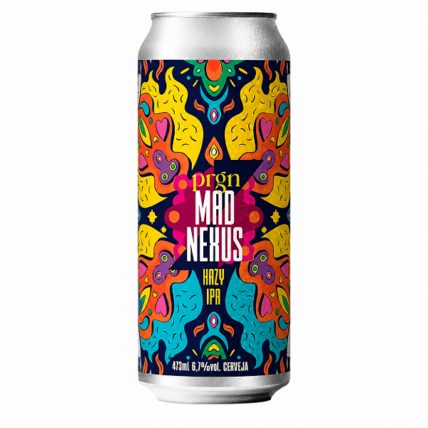 Cerveja Peregrinos Mad Nexus Juicy IPA Lata 473ml
