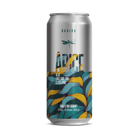 Cerveja Dádiva Ápice New England IPA Lata 473ml