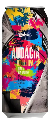 Cerveja Dádiva Audácia Double IPA Lata 473ml