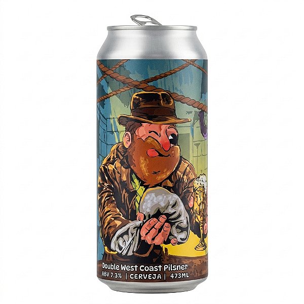 Cerveja Fenda Double West Coast Pilsner Lata 473ml