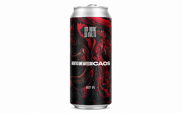 Cerveja Em Nome do Malte Agentes Limitantes do Caos Hazy IPA Lata 473ml
