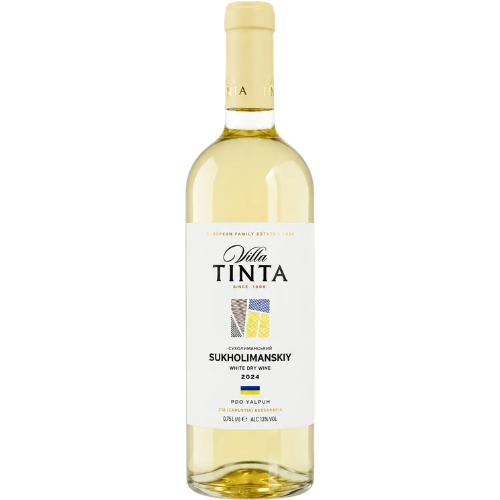 Villa Tinta Sukholimanskiy White Dry Wine 2024