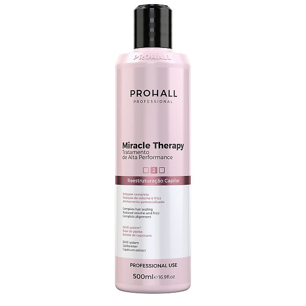 Prohall Tratamento Condicionante Miracle Therapy 500ml