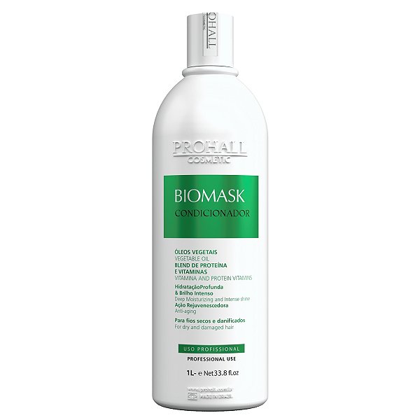 Prohall Condicionador Hidratante Profissional Biomask 1L