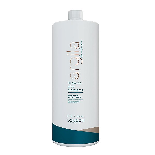 London Cosméticos Shampoo Argila Reconstruction Pós Química 1L
