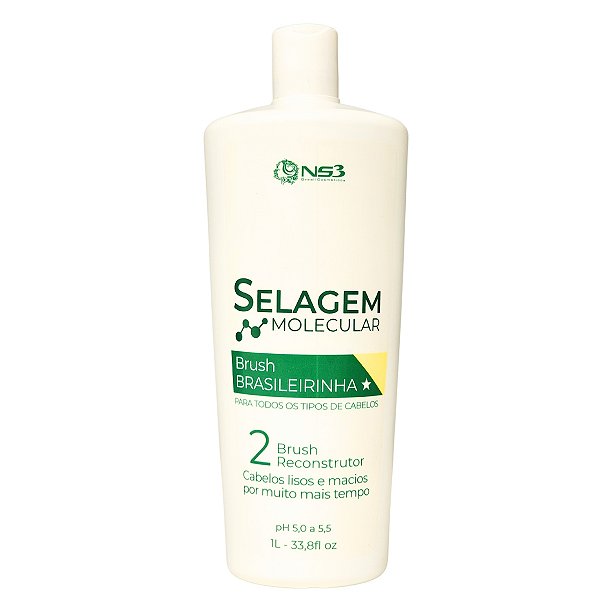 NS3 Brasil Brasileirinha Selagem Molecular Brush Reconstrutor 1L