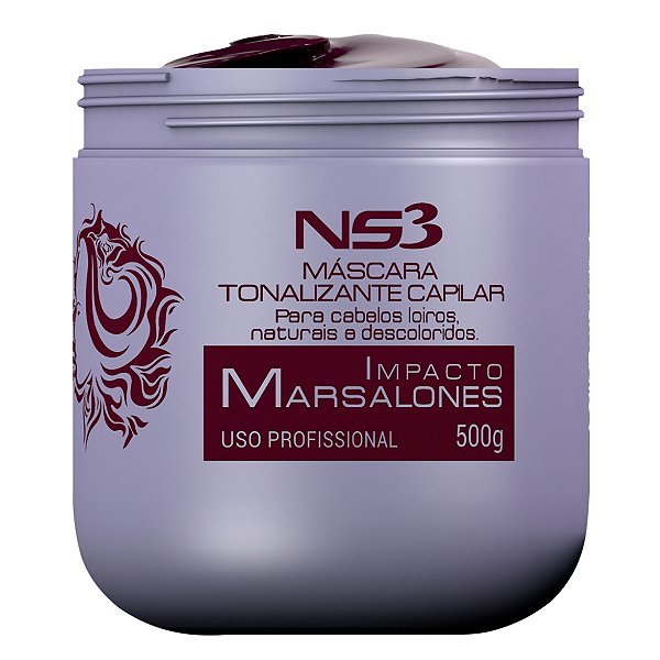 NS3 BRASIL Máscara Tonalizante Impacto Marsalones 500g
