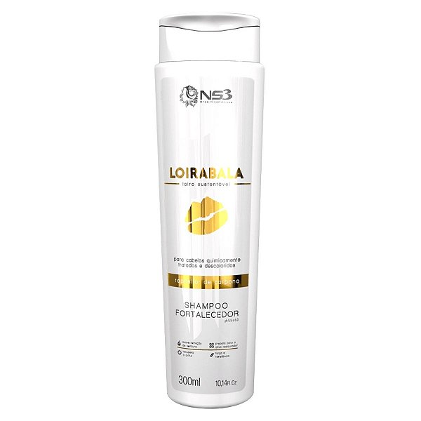 Ns3 Brasil Loira Bala Shampoo Fortalecedor 300ml