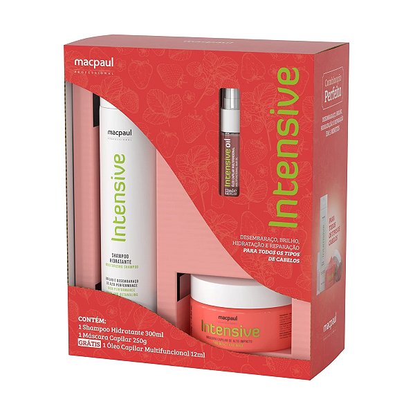 Macpaul Shampoo + Mascara intensive + Intensive Oil