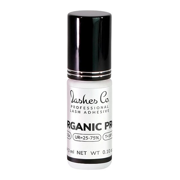 Lashes Co. Cola Adesiva Fixadora Para Extensão de Cílios Organic Pro 5ml