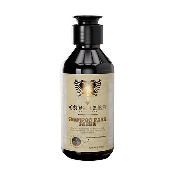 Cavalera Shampoo Barba Bay Rum 190ml