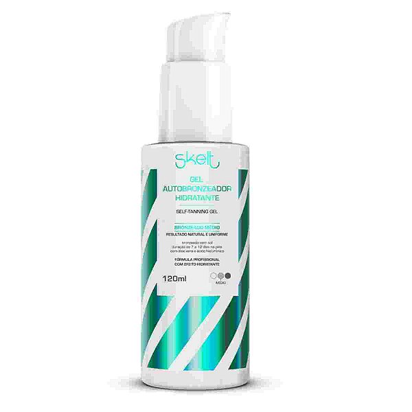GEL AUTOBRONZEADOR HIDRATANTE 120ML - SKELT