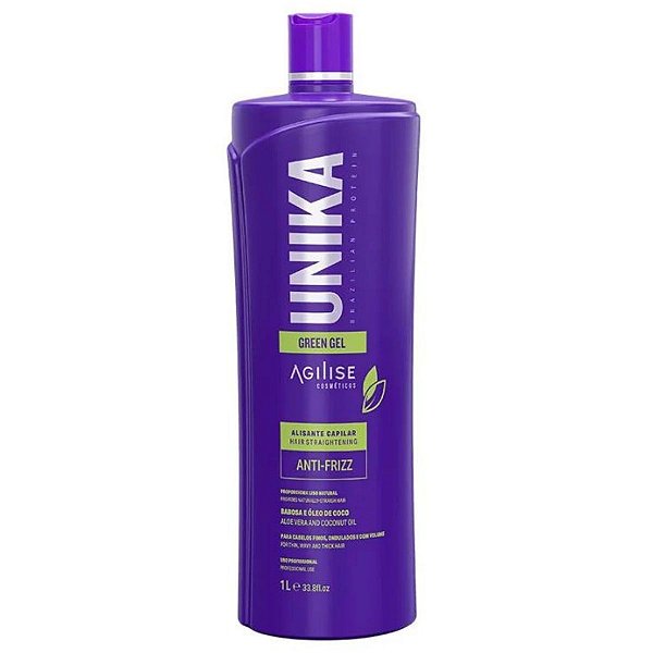 Agilise Unika Green Alisante Capilar Sem Formol 1L