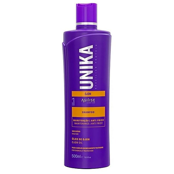 Agilise Shampoo 500ml Unika Ojon Linha Home Care