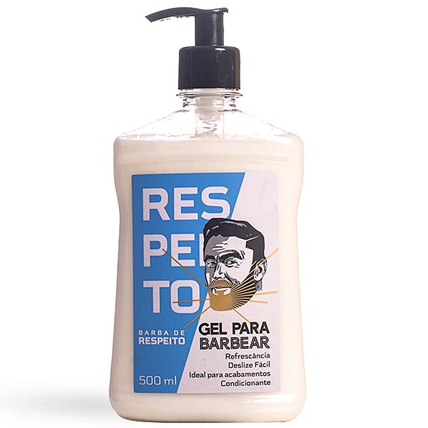 Barba de Respeito Gel para Barbear 500ml