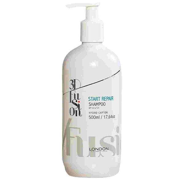 London Cosméticos Shampoo Start Repair 3D Fusion - 500ML