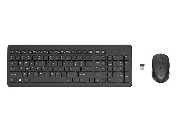 Kit Teclado e Mouse sem fio HP 330