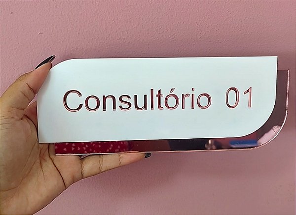 Placa De Porta Sinalização Ambientes - Personalizado