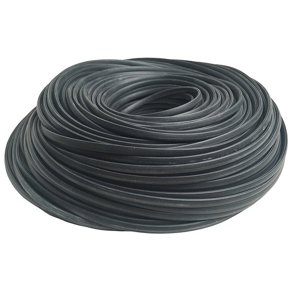 Perfil Borracha EPDM Debrum Tipo U 6,5mm Londribor Acabamento 1 Metro