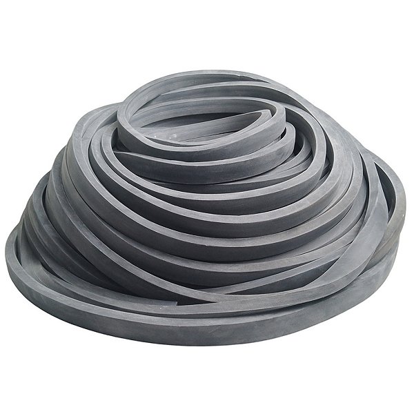 Perfil Esponjoso Borracha 10x20mm Vedação Londribor Porta 1 Metro